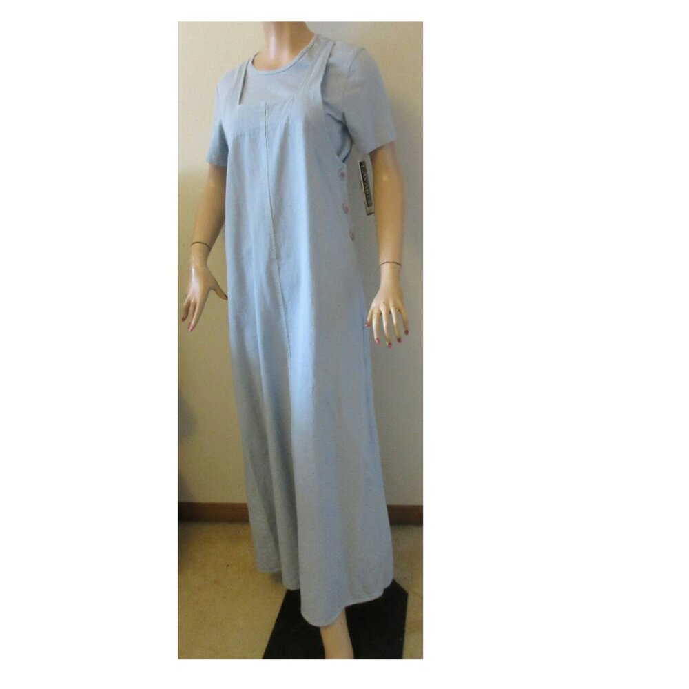 LIFESTYLES Blue Cotton Jumper with Matching Top Women's Small New with Tags